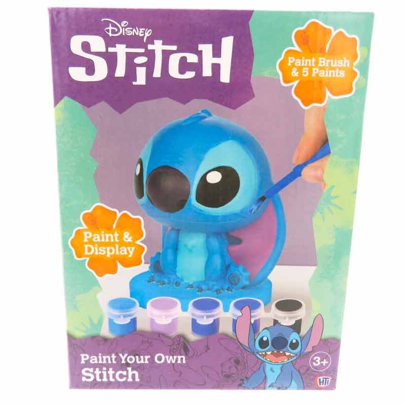 Figura de gesso do Stitch da Disney para pintar
