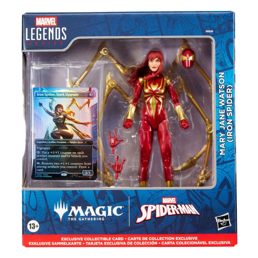 Mary Jane Watson Iron Spider Figure Marvel Spider-Man Magic The Gathering 15 cm