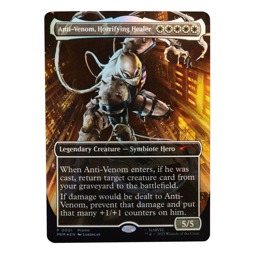 Figura Agent Anti-Venom Magic The Gathering Spider-Man Marvel 15 cm - imagem 5