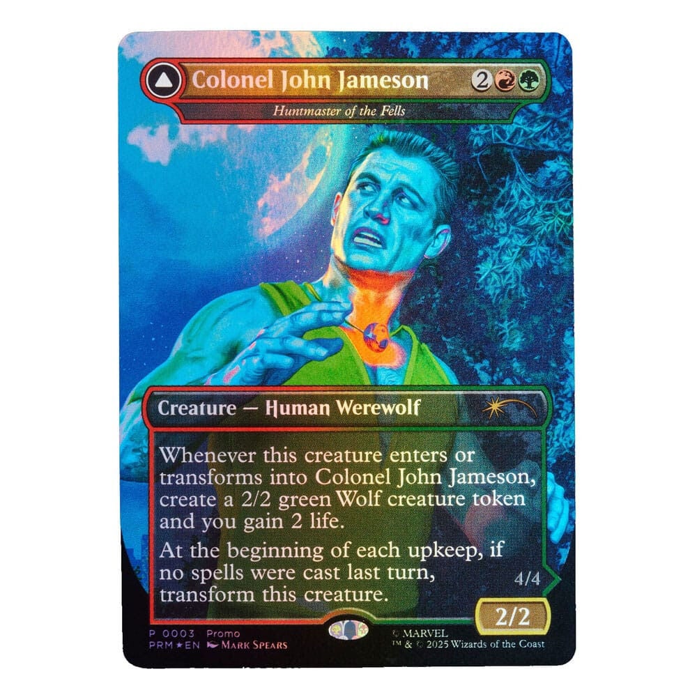 Figura Man-Wolf Magic The Gathering Spider-Man Marvel 15 cm - imagem 6