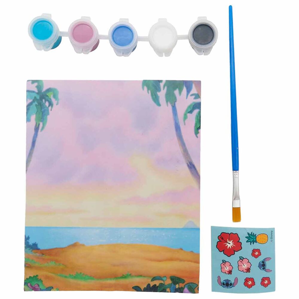 Candeeiro 3D para pintar Stitch da Disney