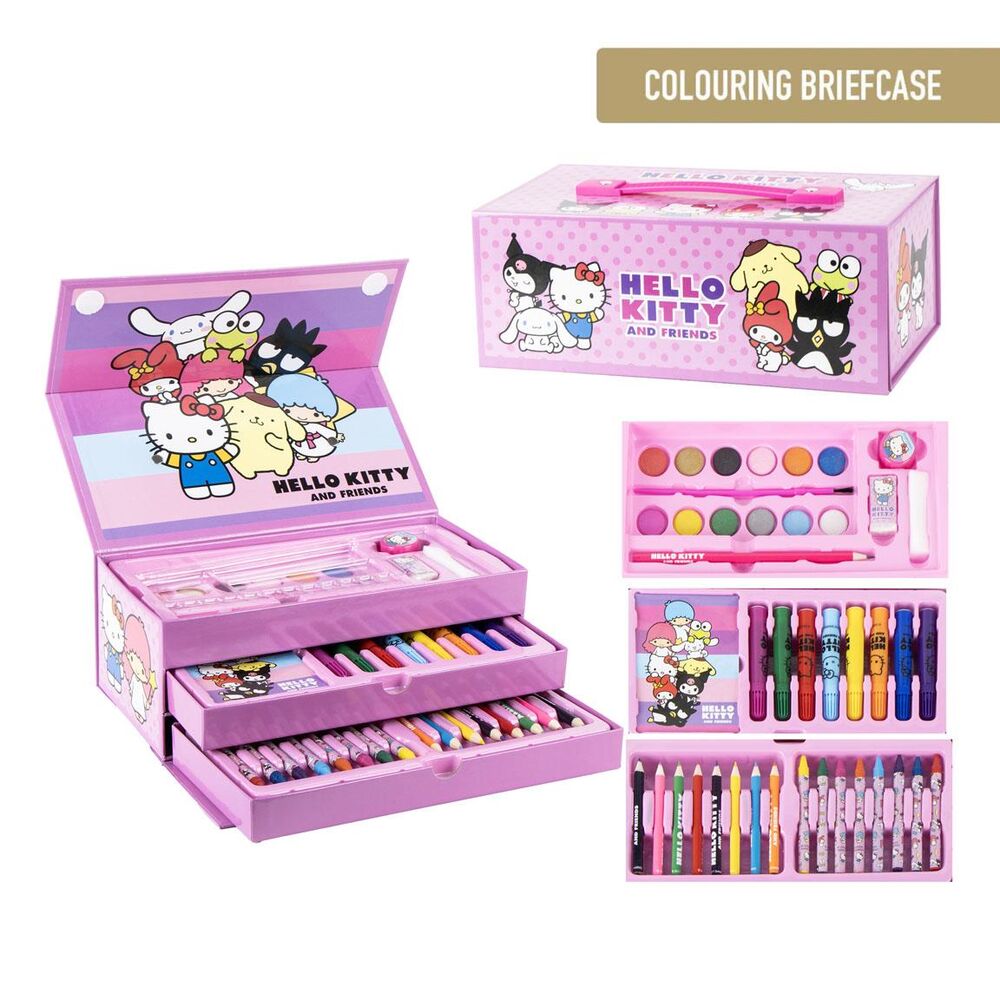 Maleta para colorir da Hello Kitty