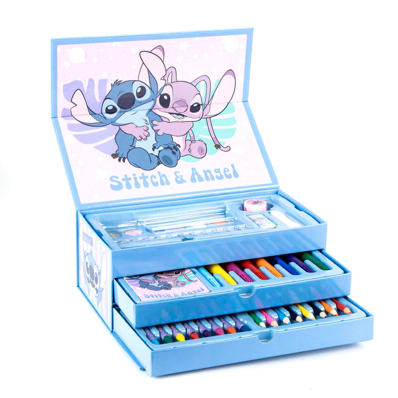 Disney Stitch colouring case