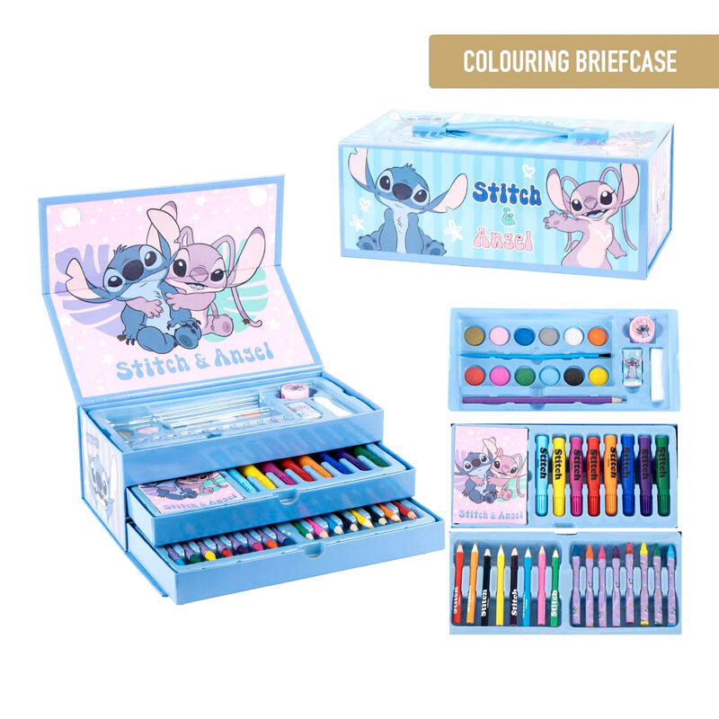 Maleta para colorir do Stitch da Disney