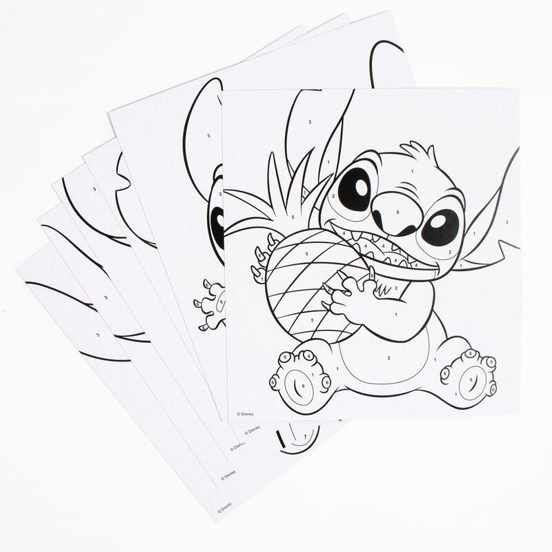 Conjunto papelaria Stitch Disney