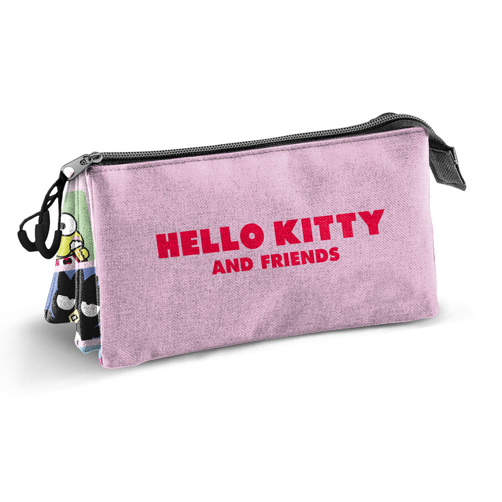 Estojo triplo Panels Hello Kitty
