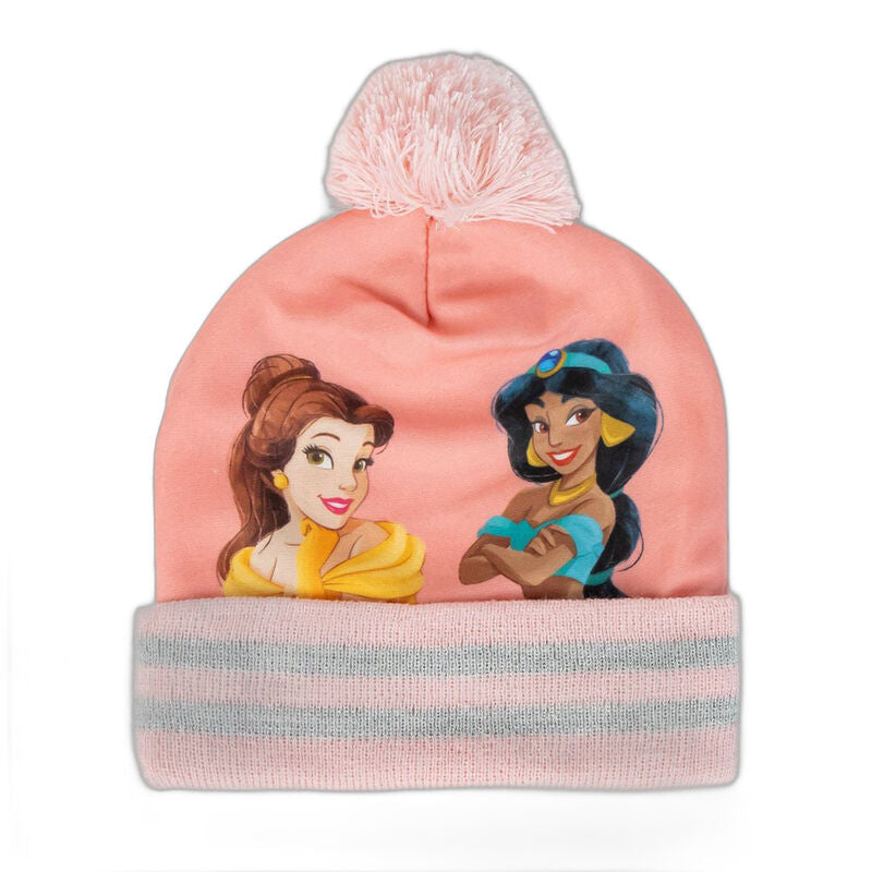 Conjunto de gorro e luvas das Princesas Disney