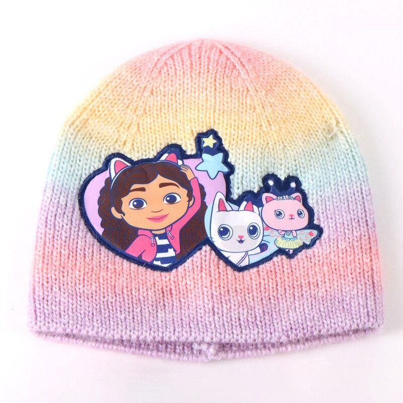 Conjunto de gorro, luvas e cachecol da Gabby Dollhouse