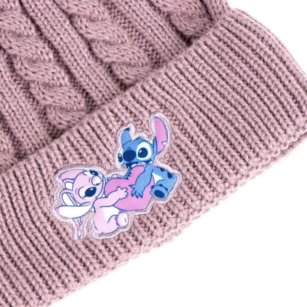 Conjunto de gorro e luvas do Stitch da Disney