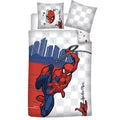 Capa de edredão Marvel Spider-Man para cama de 90 cm, algodão.