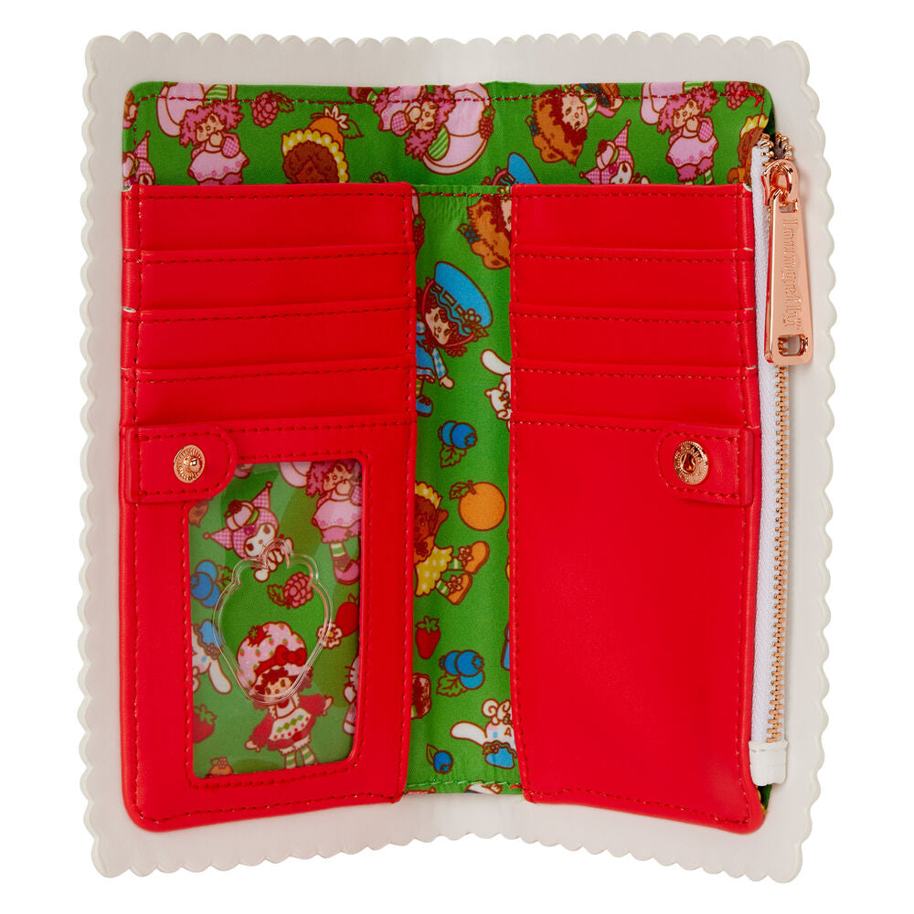 Cartera Loungefly Hello Kitty &amp; Friends con aroma a fresa.