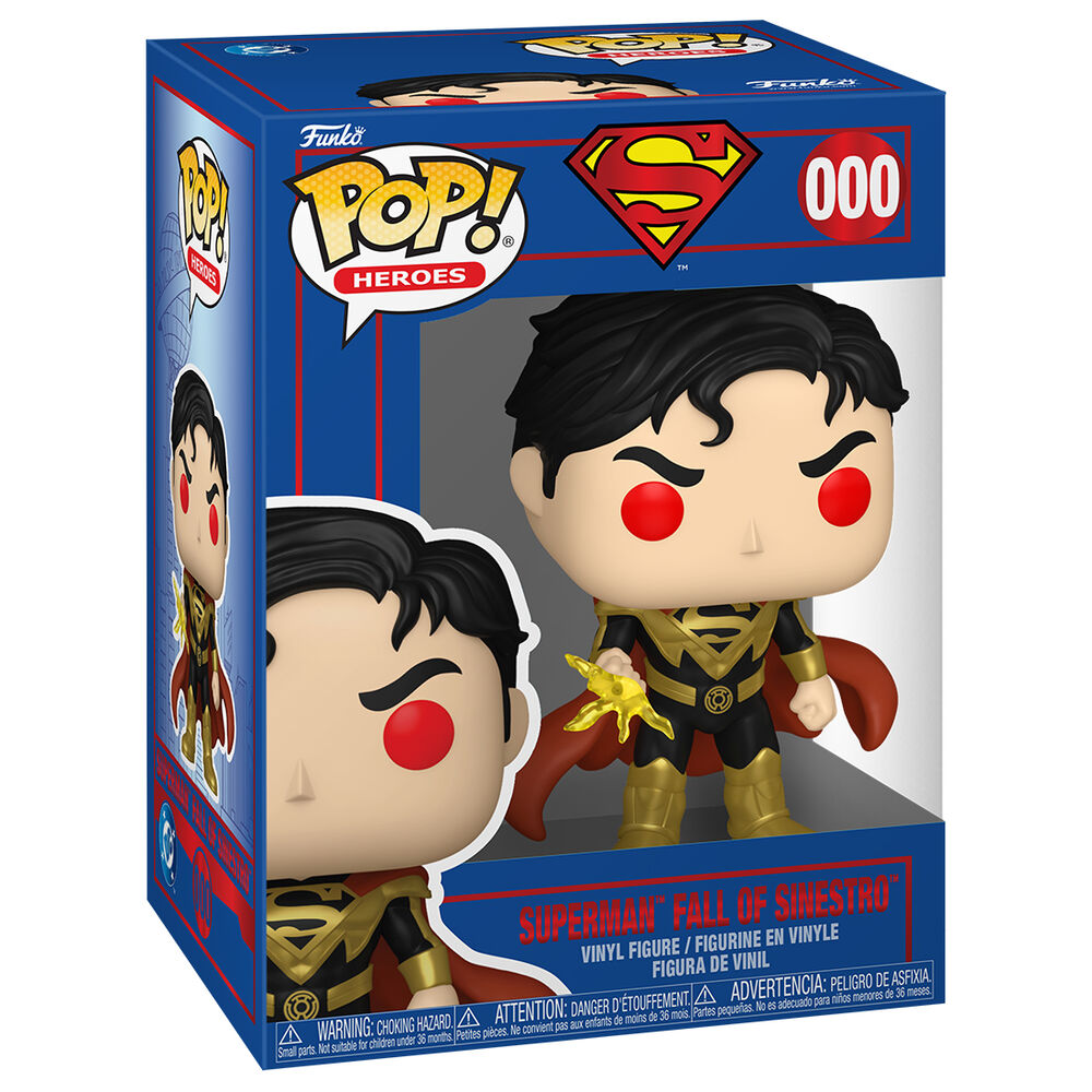 Figura POP DC Comics Superman Fall of Siniestro