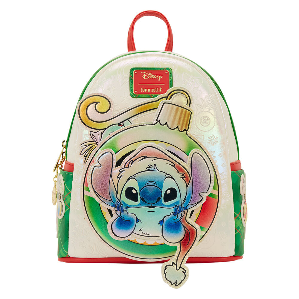 Disney Loungefly Stitch Holiday Backpack 26cm
