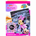 Juego de papelería para raspar de Minnie Mouse