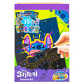 Conjunto de papelaria de raspar Stitch