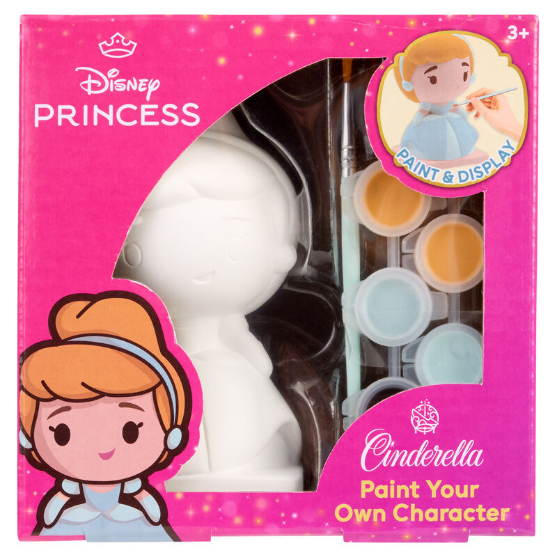 Cinderella plaster figure for painting