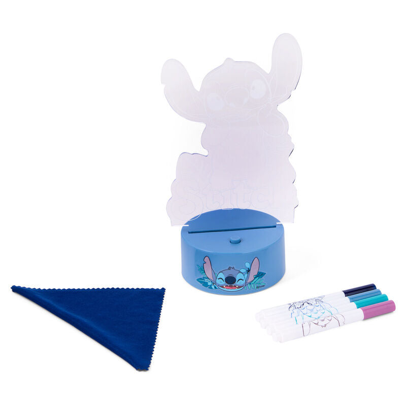 Figura para pintar luz LED Stitch Disney