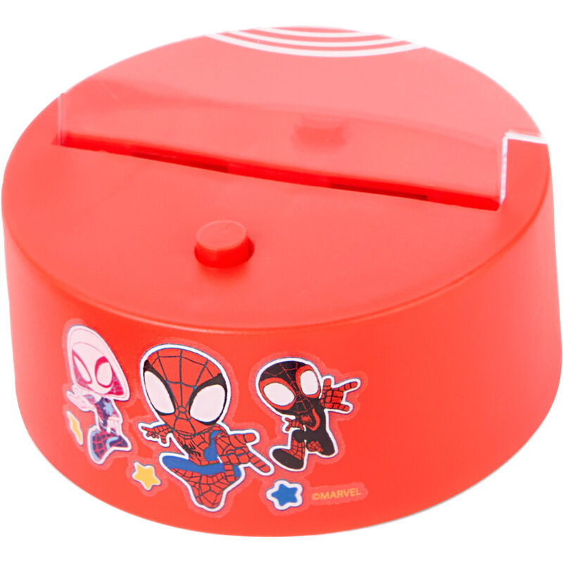 Figura para pintar com luz LED do Spidey