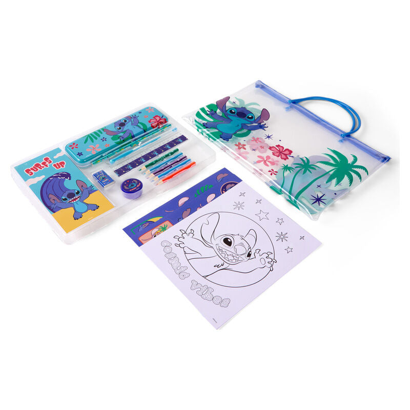Juego de papelería Stitch Disney