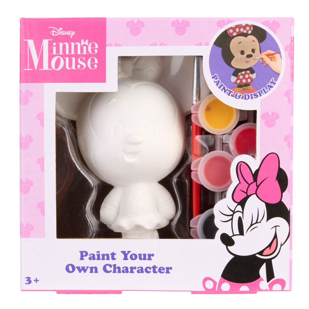 Figura de gesso da Minnie para pintura
