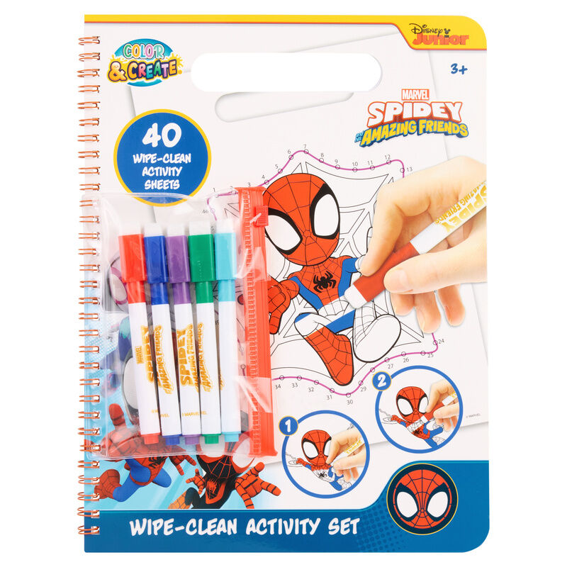 Livro Pintura Mágica com Água Homem-Aranha Marvel