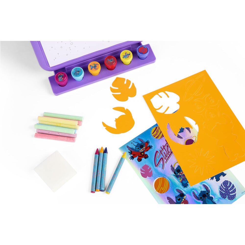 Cavalete de arte portátil Stitch Disney