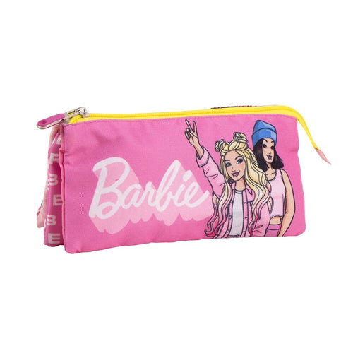 Estuche triple Barbie