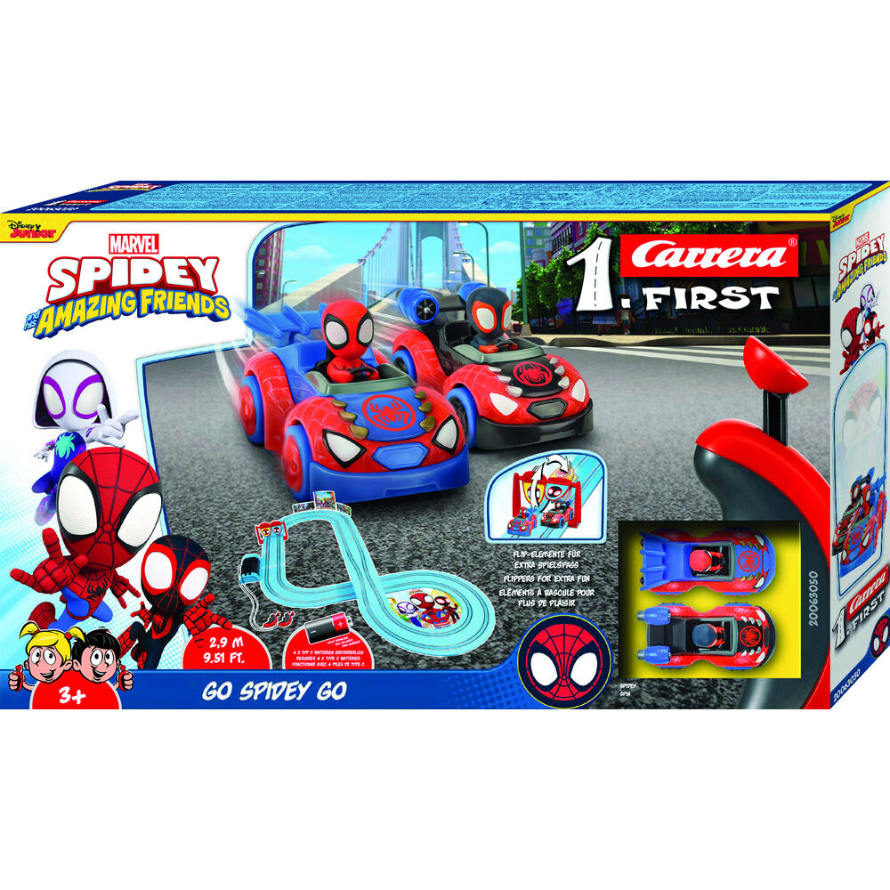 Circuito de corridas go Spidey Go Spidey and Amazong Friends
