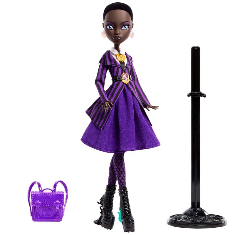 Boneca Bianca Barclay Wednesday x Monster High