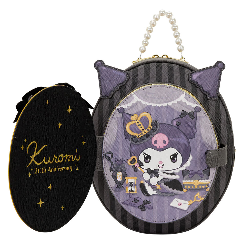 20th Anniversary Kuromi Hello Kitty Loungefly Backpack 28cm