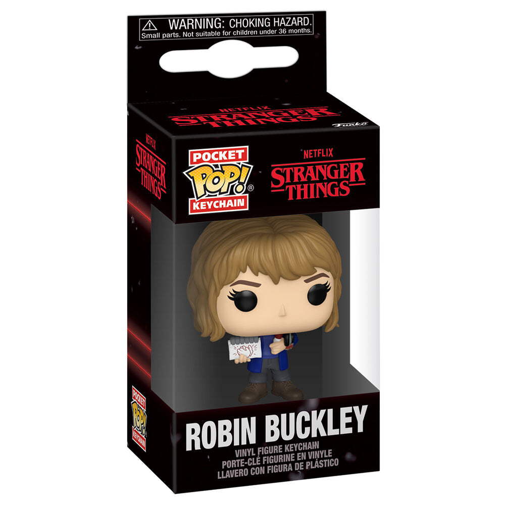 Porta-chaves Pocket POP Stranger Things 5 Robin Buckley