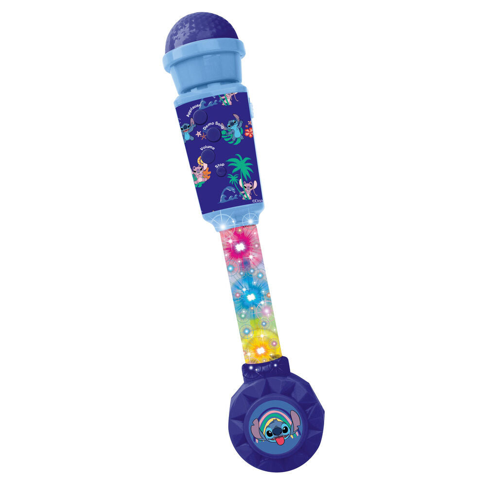 Microfone luminoso do Stitch da Disney