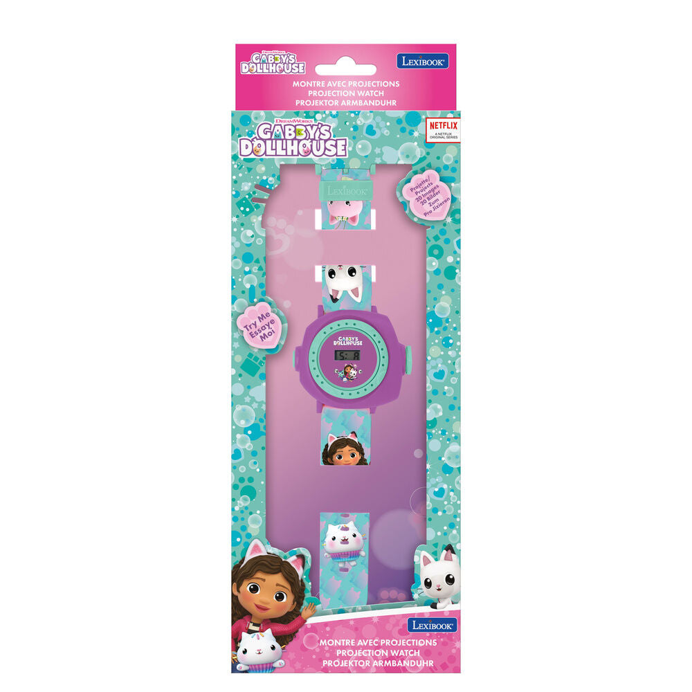 Relógio Projetor Digital Gabby Dollhouse