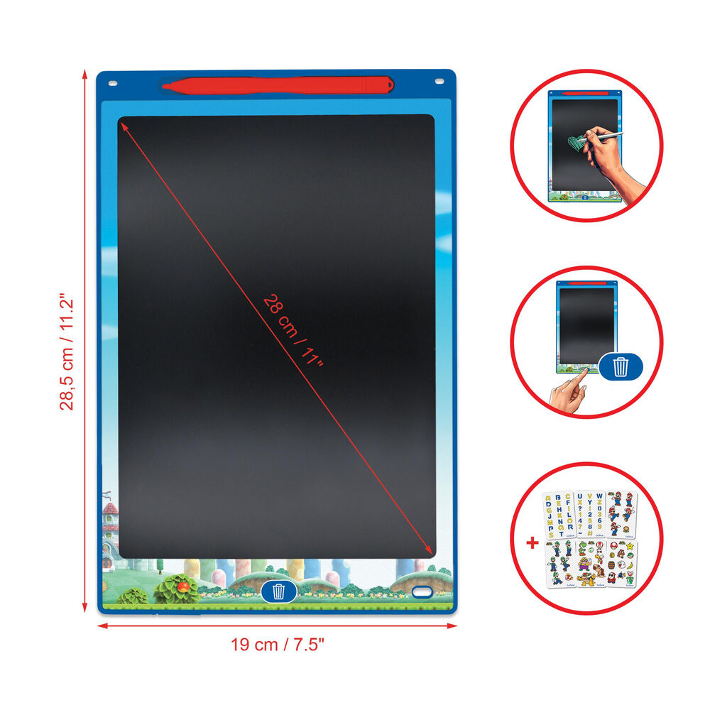 Quadro Mágico Educativo Super Mario Bros da Nintendo