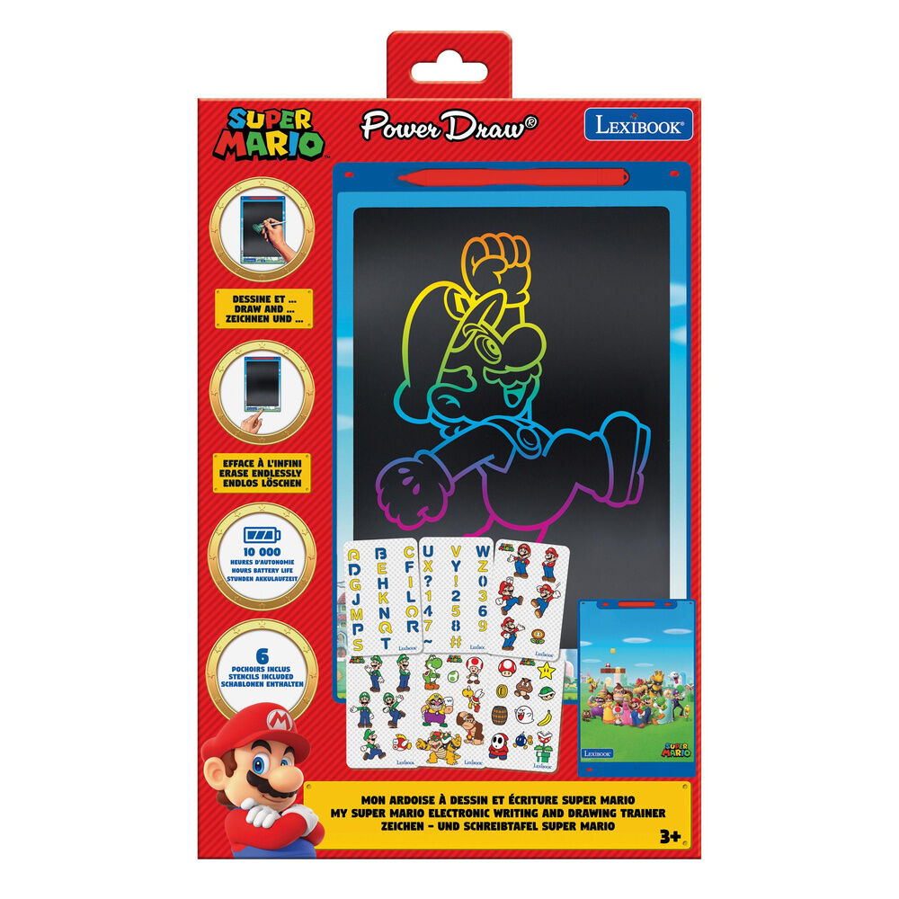 Quadro Mágico Educativo Super Mario Bros da Nintendo