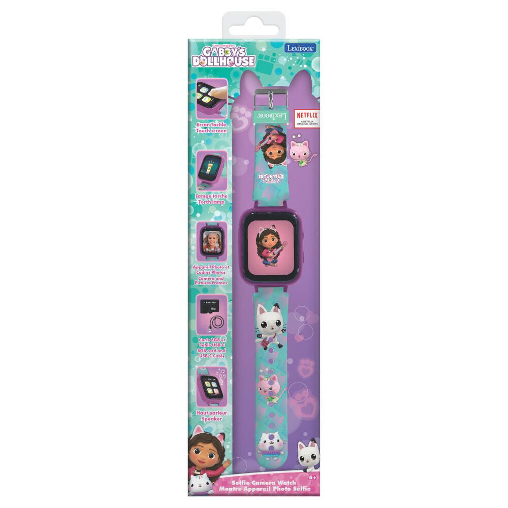 Reloj digital con cámara Gabby Dollhouse
