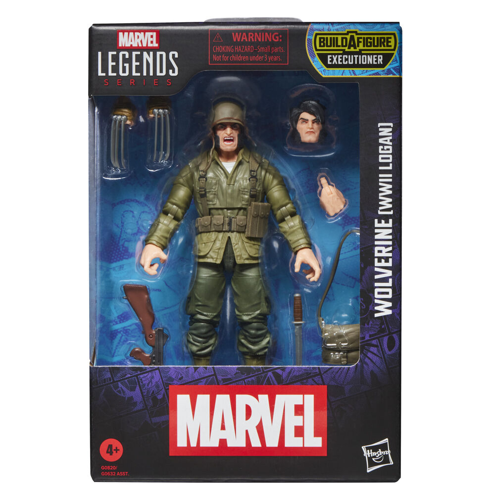 Figura Wolverine WWII Logan Marvel Legends Series 15 cm