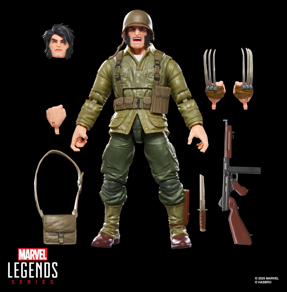 Figura Wolverine WWII Logan Marvel Legends Series 15 cm - imagem 8