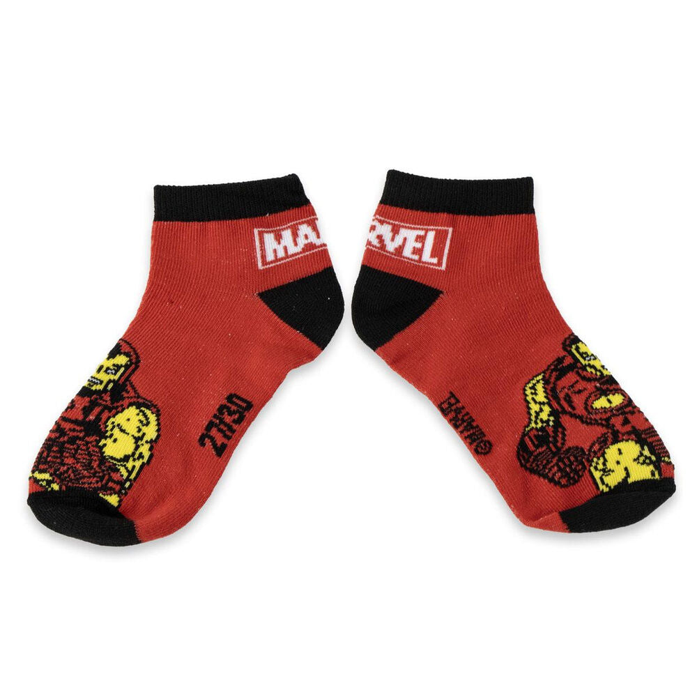 Conjunto de 7 meias Avengers Marvel
