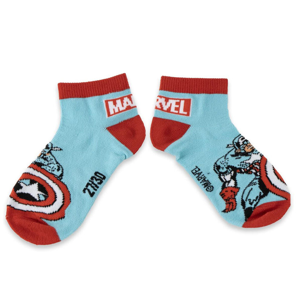 Conjunto de 7 meias Avengers Marvel
