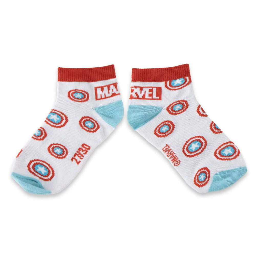 Conjunto de 7 meias Avengers Marvel