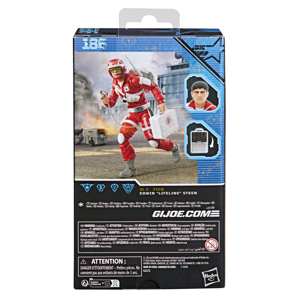 Figura Edwin Lifeline Steen Classified Series G.I. Joe 15 cm - imagem 5