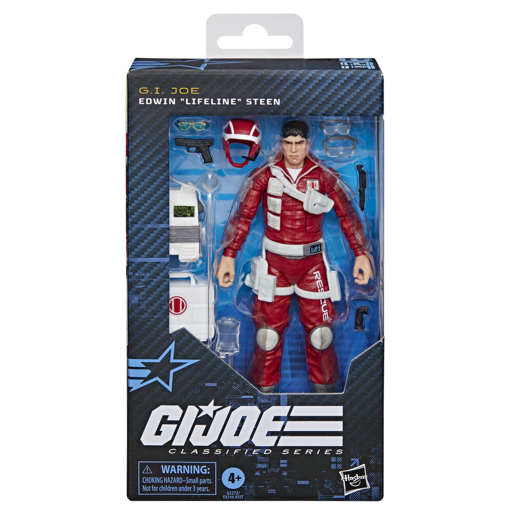 Figura Edwin Lifeline Steen Classified Series G.I. Joe 15 cm - imagem 1