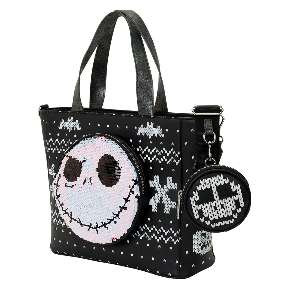 Bolsa + porta-moedas Jack Skellington: O Estranho Mundo de Jack Loungefly