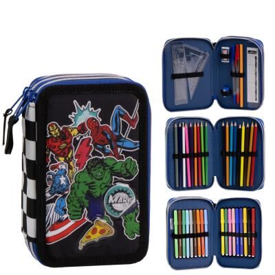 Estuche triple Avengers Marvel