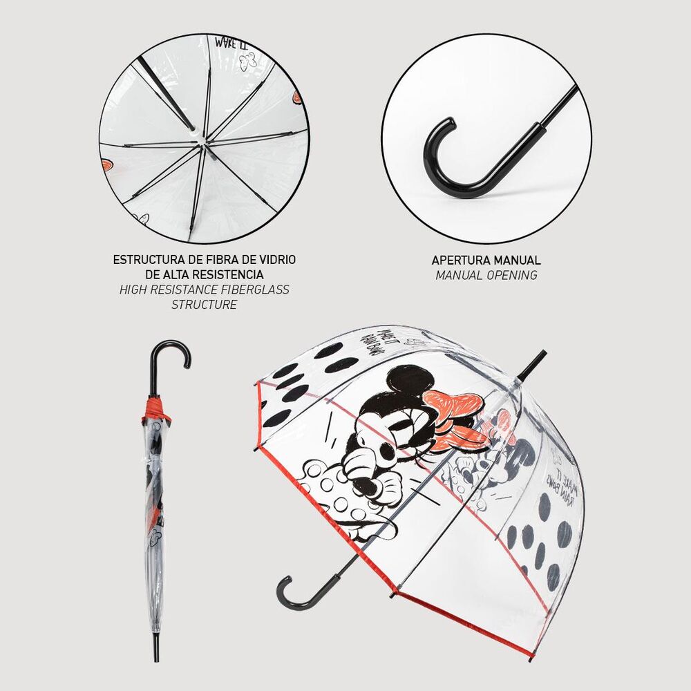 Guarda-chuva manual Minnie Disney 60cm