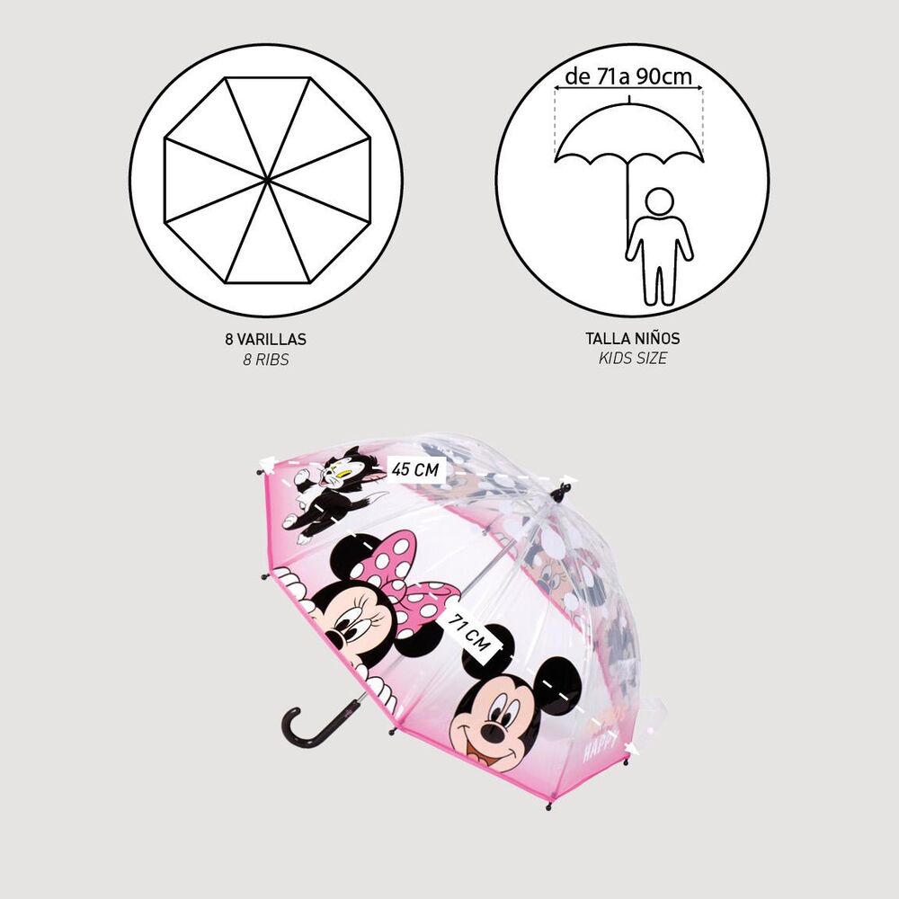 Minnie Mouse Disney Manual POE Umbrella
