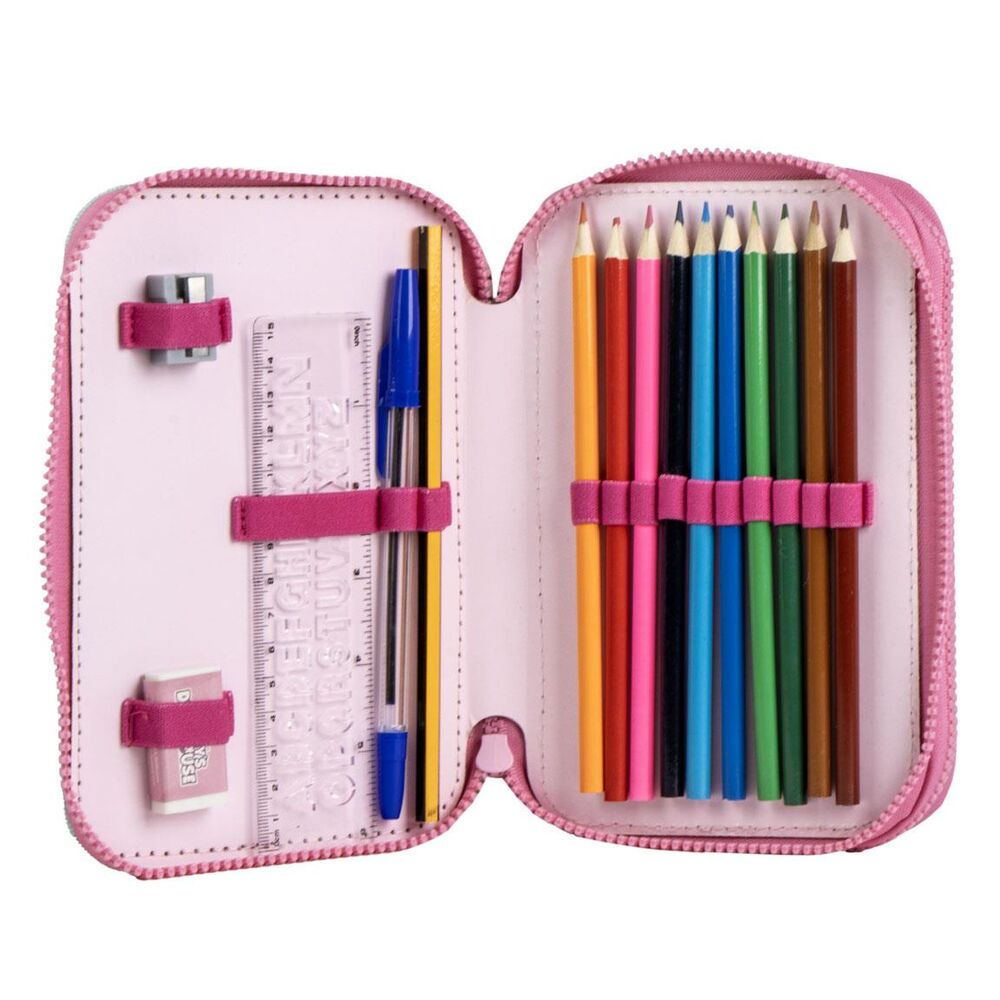 Estojo duplo Gabby’s Dollhouse completo