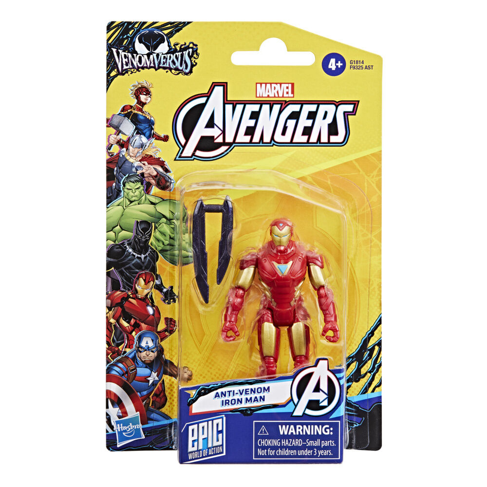 Figura Iron Man Anti-Venom Avengers Marvel 10cm