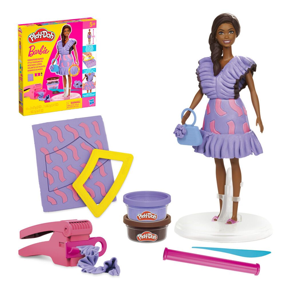 Barbie Play-Doh Costureira com Folhos